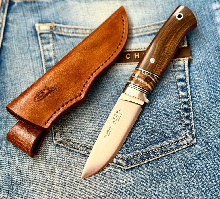 Кастомный лимитированный нож Fallkniven F1 Elmax