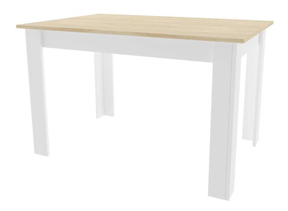 NOWY Stół z Krzesłami do Jadalni Kuchni Salonu Drewniany Loft Sonoma