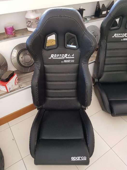 Bancos Sparco R100 Reclinável Pele Nissan Patrol Y60 Y61 Wrangler Jeep