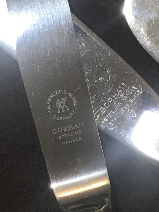 Столовое серебро (925) GORHAM  набор на 6 персон  67 предметов