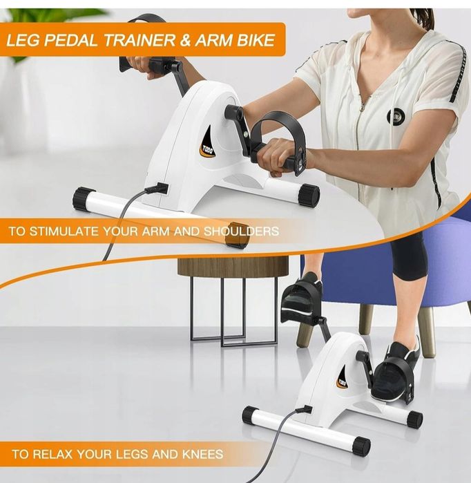 Електричний реабілітаційний міні велотренажер для рук і ніг FITODO