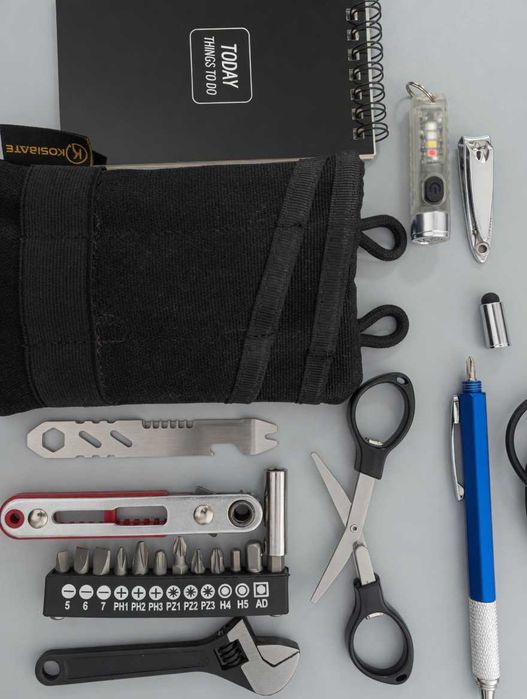 Kit EDC - completo e compacto - Micro ferramentas