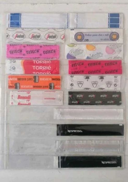 Coleção Palhetas Paus de Café Coffee Sticks Set
