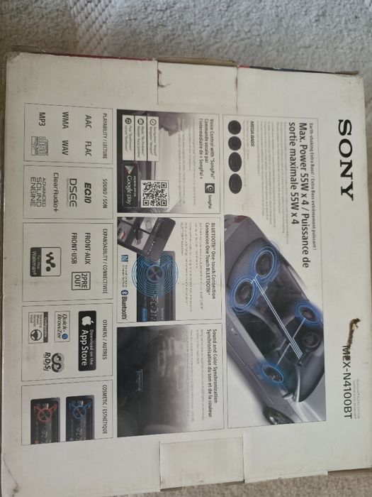Sony para CARRO. Equipamento de Som de muita qualidade.