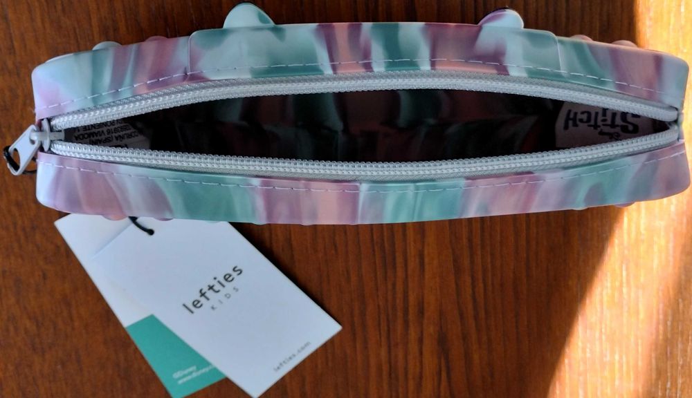 Bolsa Escolar Pop-it Stitch Silicone DIsney Leftie