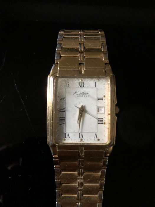 Часы наручные позолоченные Kolber