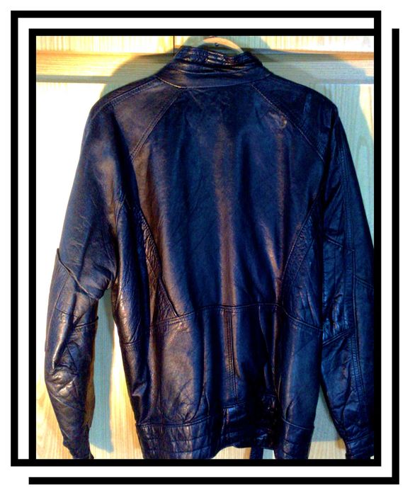 Unisex Кожаная куртка для байкеров "Касабланка, Марокко"  48р.