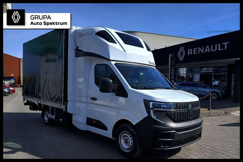 Renault MASTER  zabudowa międzynarodowa 9+ winda z hakiem + spanie  tył