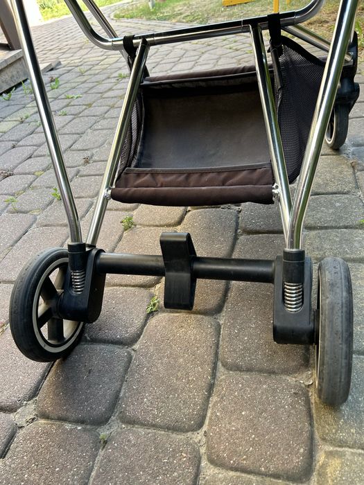 Cybex Mios 2 w 1 czarny gondola, spacerówka, parasolka