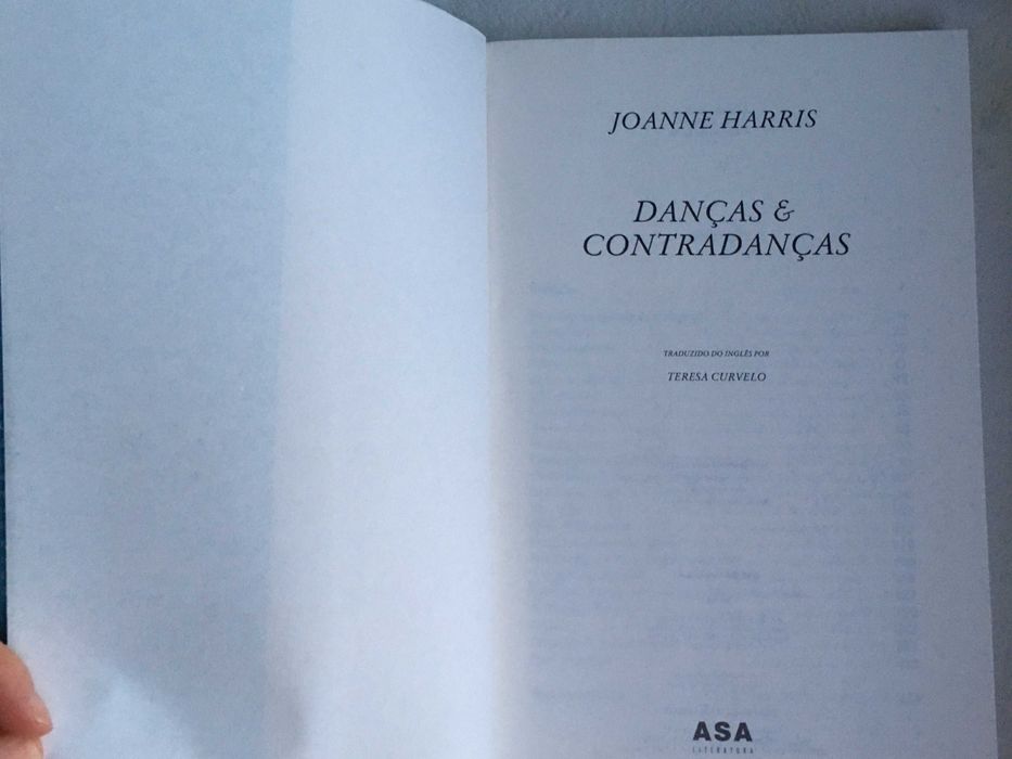 Danças e Contradanças de Joanne Harris Asa como novo
