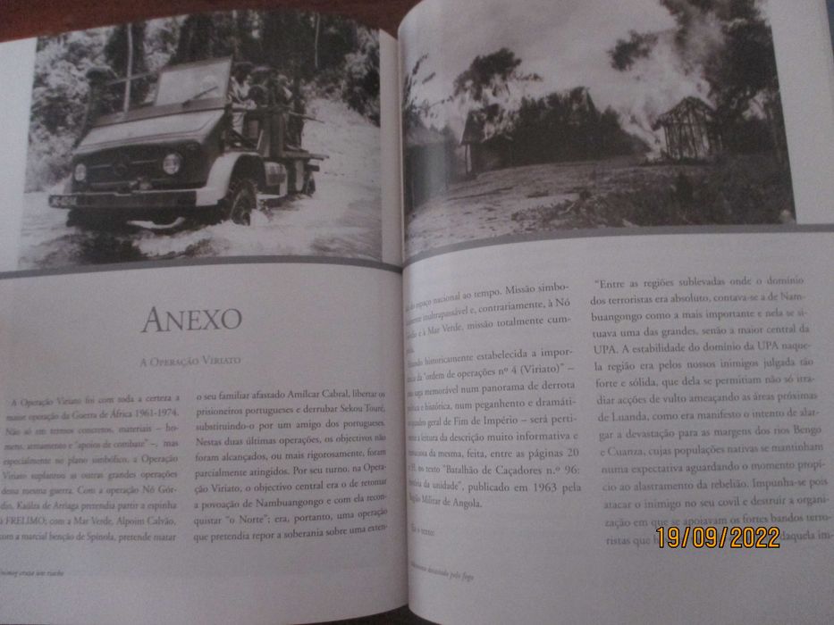 Livro - Guerra de àfrica - Angola - Batalhas da História de Portugal