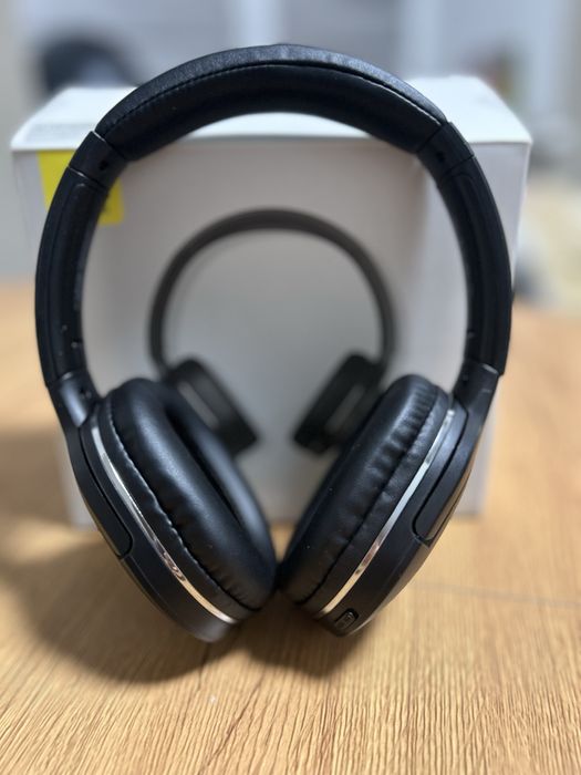 Навушники повнорозмірні бездротові Baseus Encok D02 Pro Black