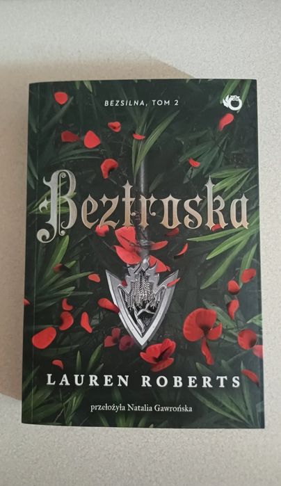 Książka pt"Beztroska" Lauren Roberts z autografem.