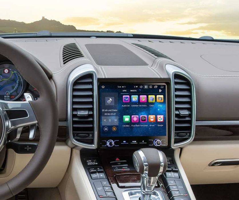 Auto-rádio  Android 14 PORSCHE CAYENNE 2003 a 2017