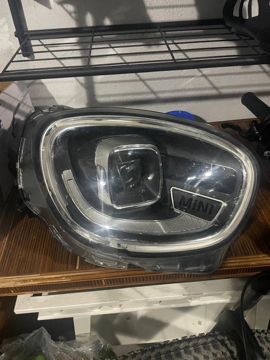 Capô e farol xenon para mini coutryman SE 2021