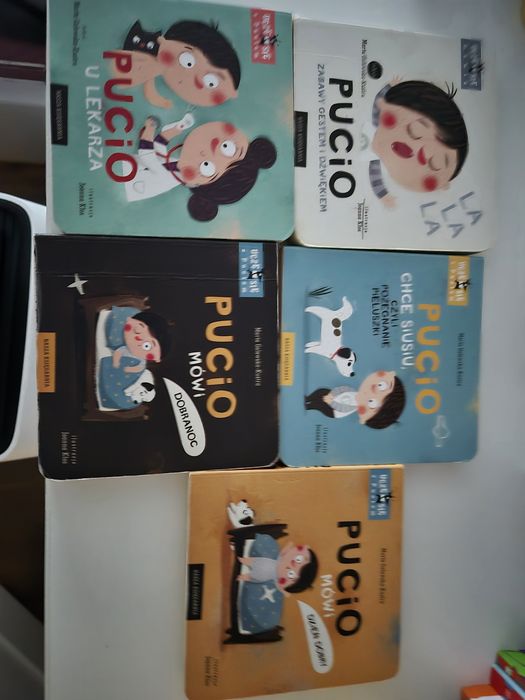 Zestaw książek Pucio