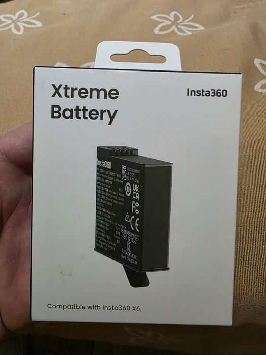 Bateria  Xtreme insta360 X6 (nova)