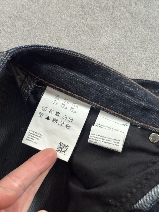 Hugo Boss 32/30 denim jeans джинси штани чіноси денім темно сині