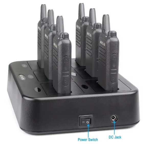 Зарядна станція Retevis RTC22 (C9059C) до радіостанцій  RT22 / 6 порт