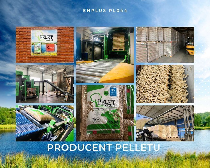 PRODUCENT !!! Pelet z Mazur EN PLUS !!!