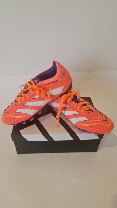 Korki Adidas Predator Pro MG pomarańczowe, Rozmiar  40