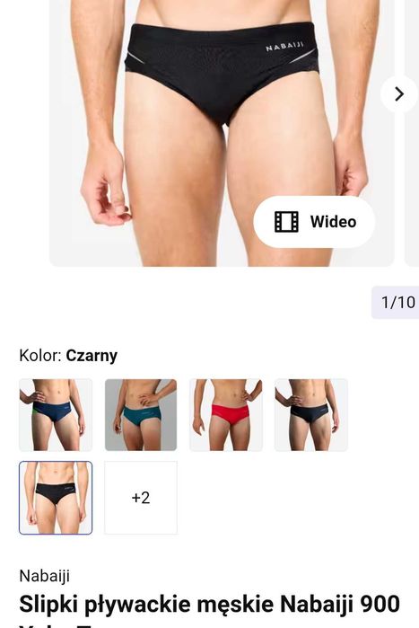 Kąpielówki męskie Nowe Decathlon rozmiar S/M