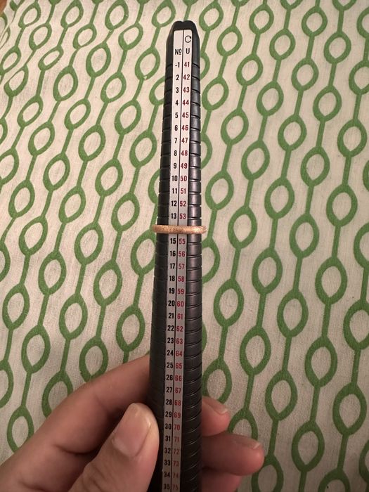 Aliança rose Victoria tam 14/54