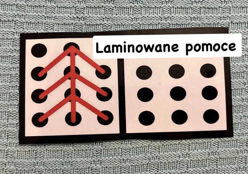 Połącz kropki według wzoru