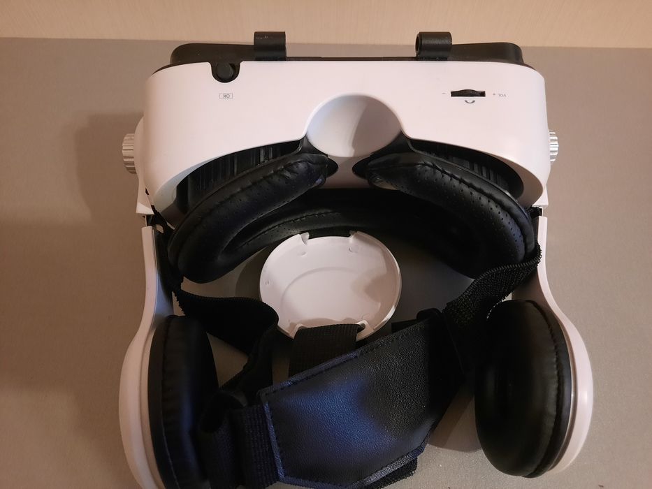 VR очки для телефона с наушниками VR-шлем