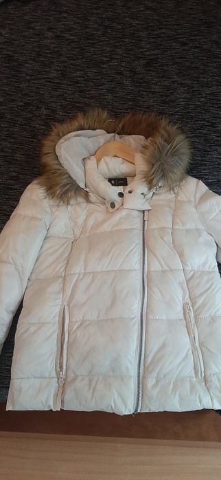 Casaco beje tamanho M