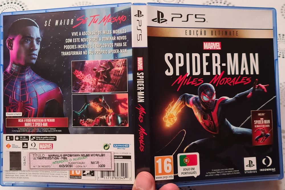 Spiderman Miles Morales Edição Ultimate PS5