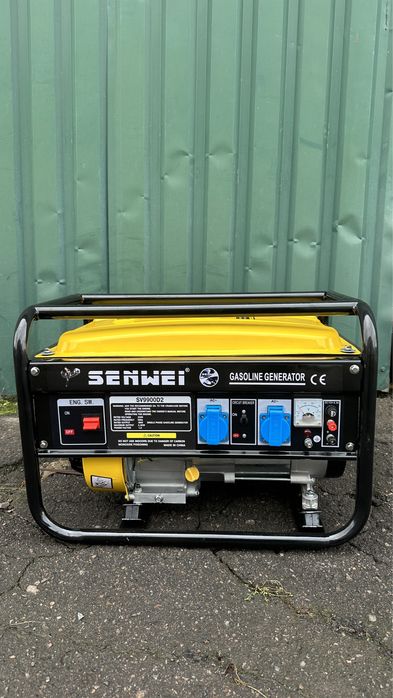 Генератор 2.5квт 3кВт 3.5 кВт 6 кВт 7кВ бензиновий