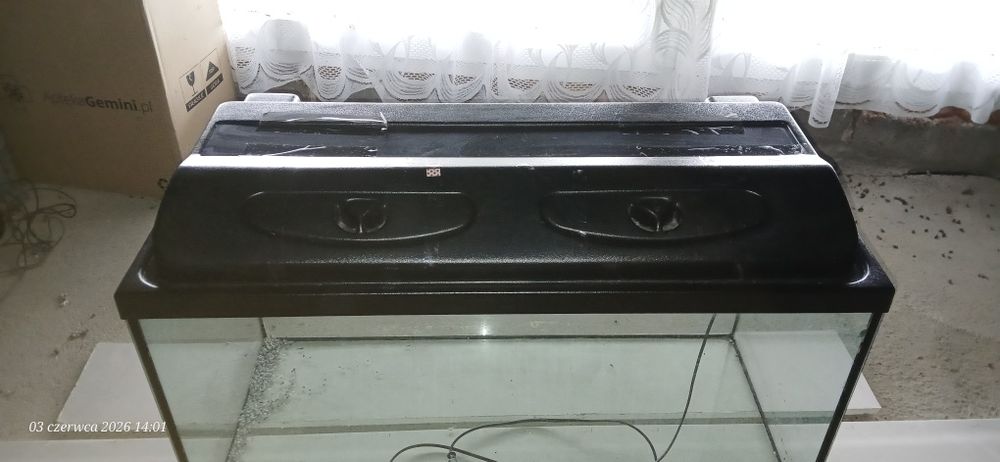Akwarium 100l plus pokrywa