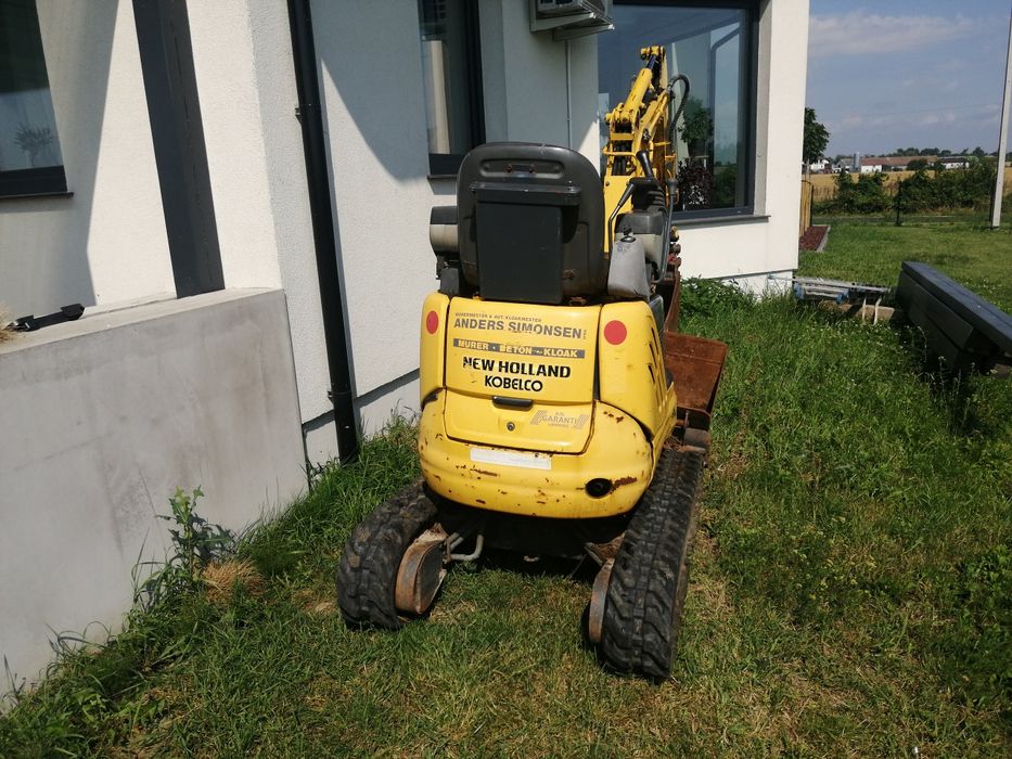 Minikoparka New Holland E9SR 3 łyżki joysticki okazja