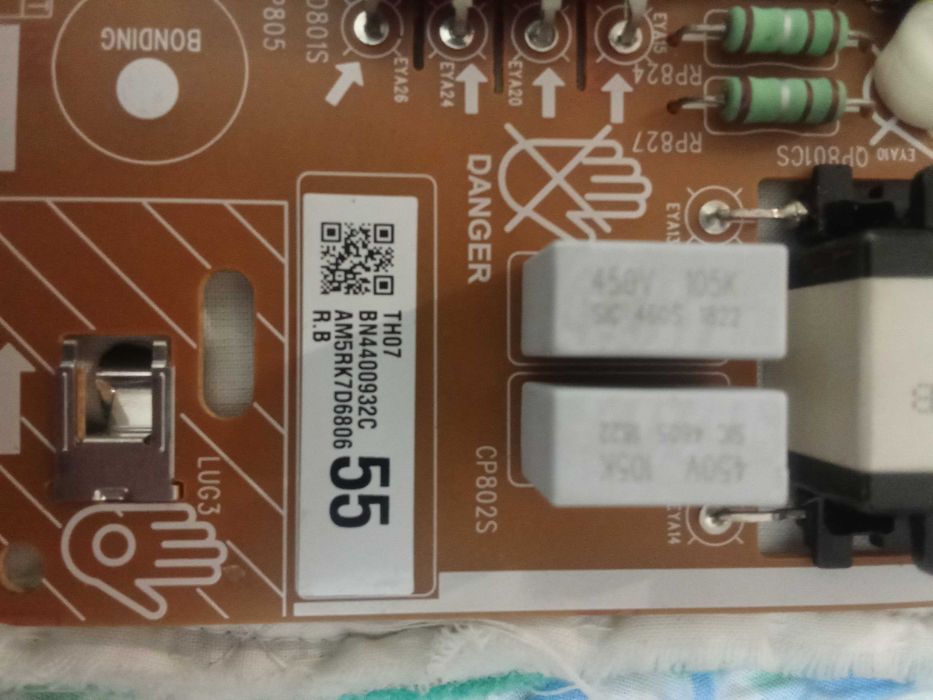 samsung, Mainboard e fonte TV 50 e 55 polegadas