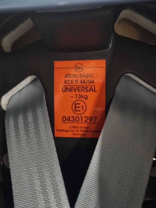 fotelik samochodowy dla niemowląt CYBEX Aton Basic