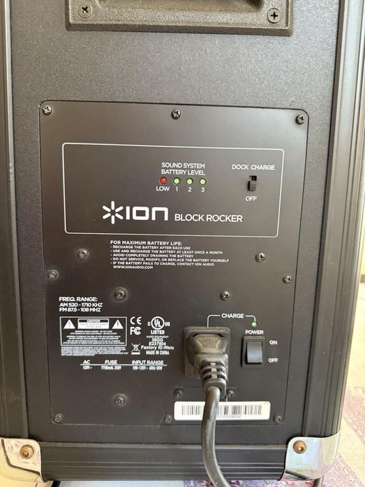 портативная акустическая система ION Block Rocker