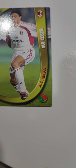 Carta Panini Rui Costa 2003/2004