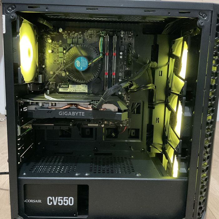 Komputer gamingowy i5-10400F / RTX 2060 / 16GB RAM / SSD 500GB / W11