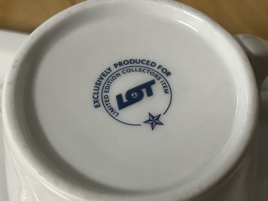 Pll Lot Filiżanka porcelanowa ze spodkiem
