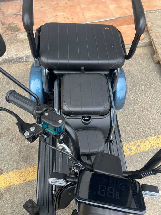 Тяговий електротрицикл Oscar Trio2 1200W (2026) Електроскутер 3 колеса 300кг