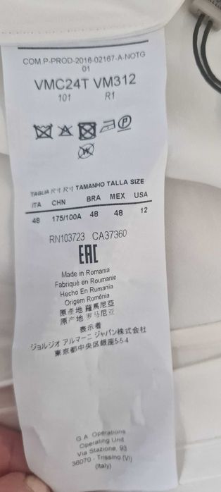 Armani Collezioni-rozpinana bluzka roz.48