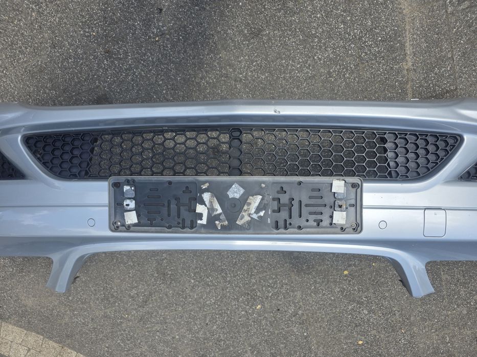 Zderzak Przedni Przód Mercedes W221 AMG PDC Sprysk Oryginal Lack. C775
