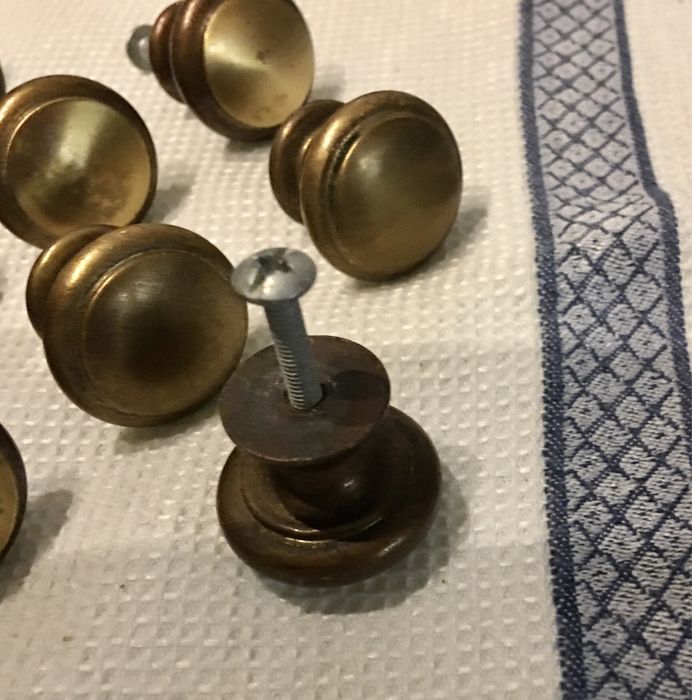 Puxadores cobre da Leroy Merlin, vendo à unidade
