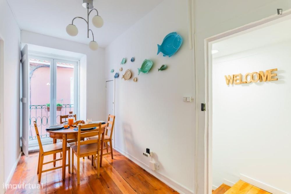 Apartamento com 2 quartos - localizado em Intendente Lisbon