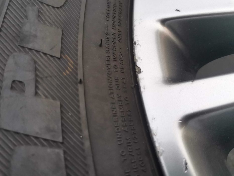 Felgi FORD KUGA Mondeo Focus S-Max 7,5Jx17H2 5x108 ET52,5 TPMS