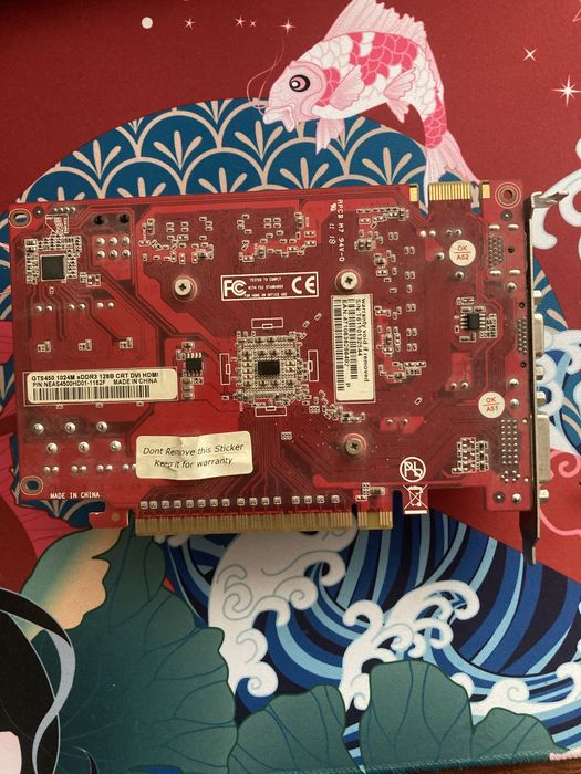 Видеокарта GTS 450 1gb