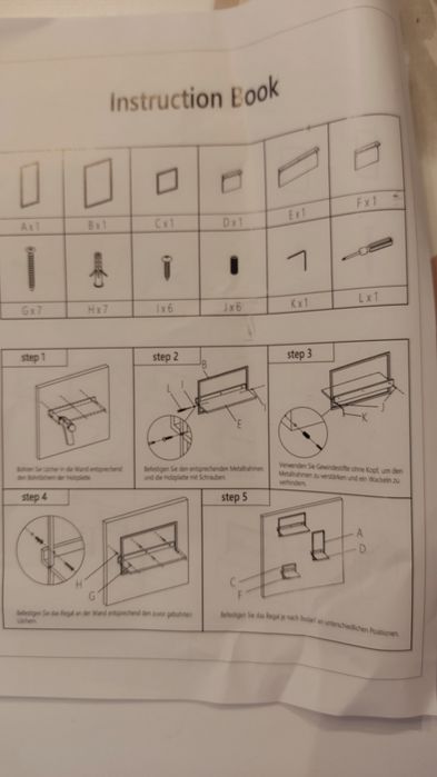 Ramki ścienne zestaw 3szt dębowe