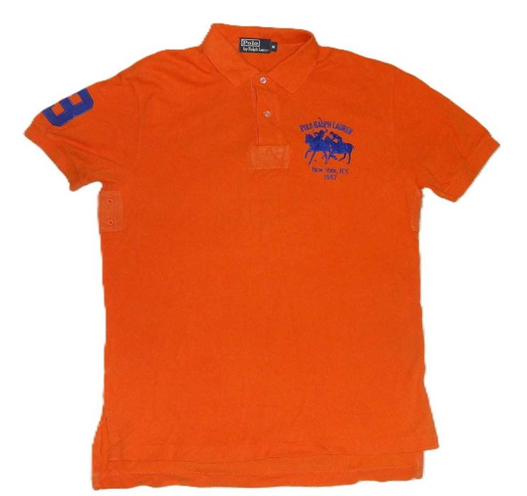 RALPH LAUREN - Oryginalna koszulka POLO - Rozmiar M / L