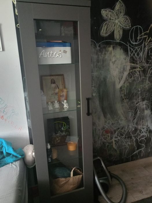 Witryna szklana oddam słupek